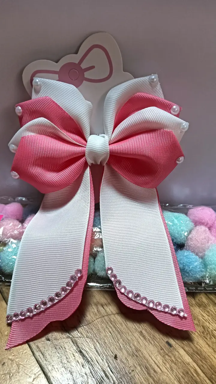 Set de Lazos para el Cabello con Pompones - 3
