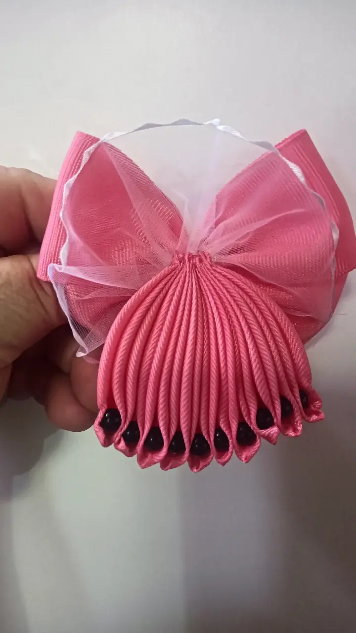 Set de Lazos para el Cabello con Pompones - 1