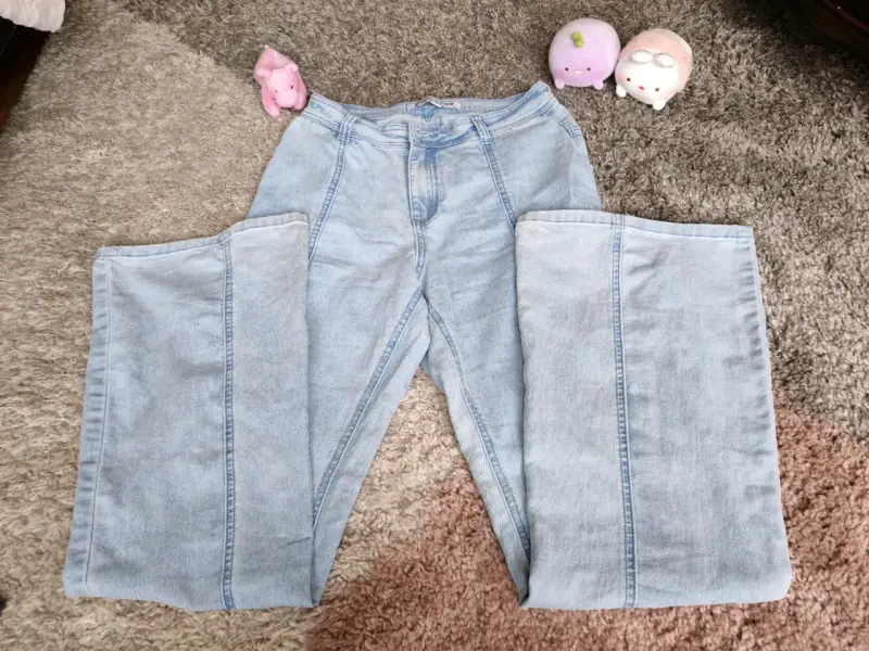 Jeans de mujer Denim con diseño de estrella - 1