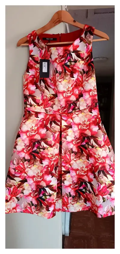 Vestido floral sin mangas Nadine talla 46 - miniatura 1