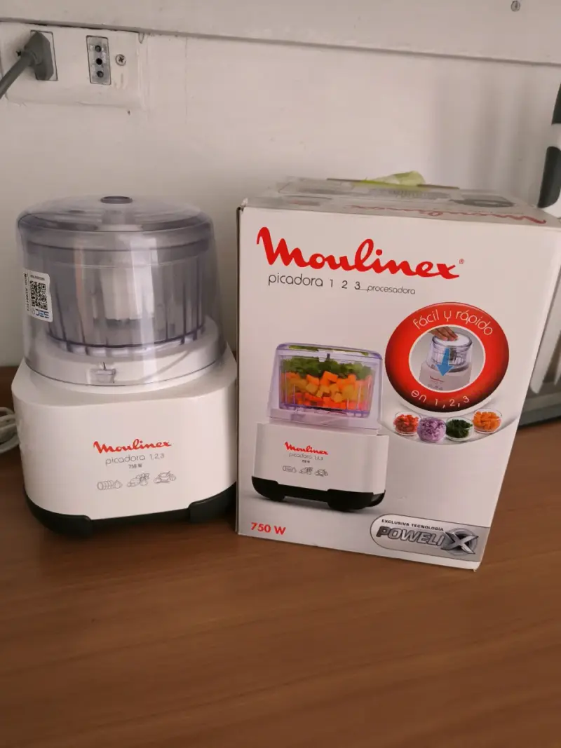 Picadora Moulinex 123 750W fácil y rápida - 1