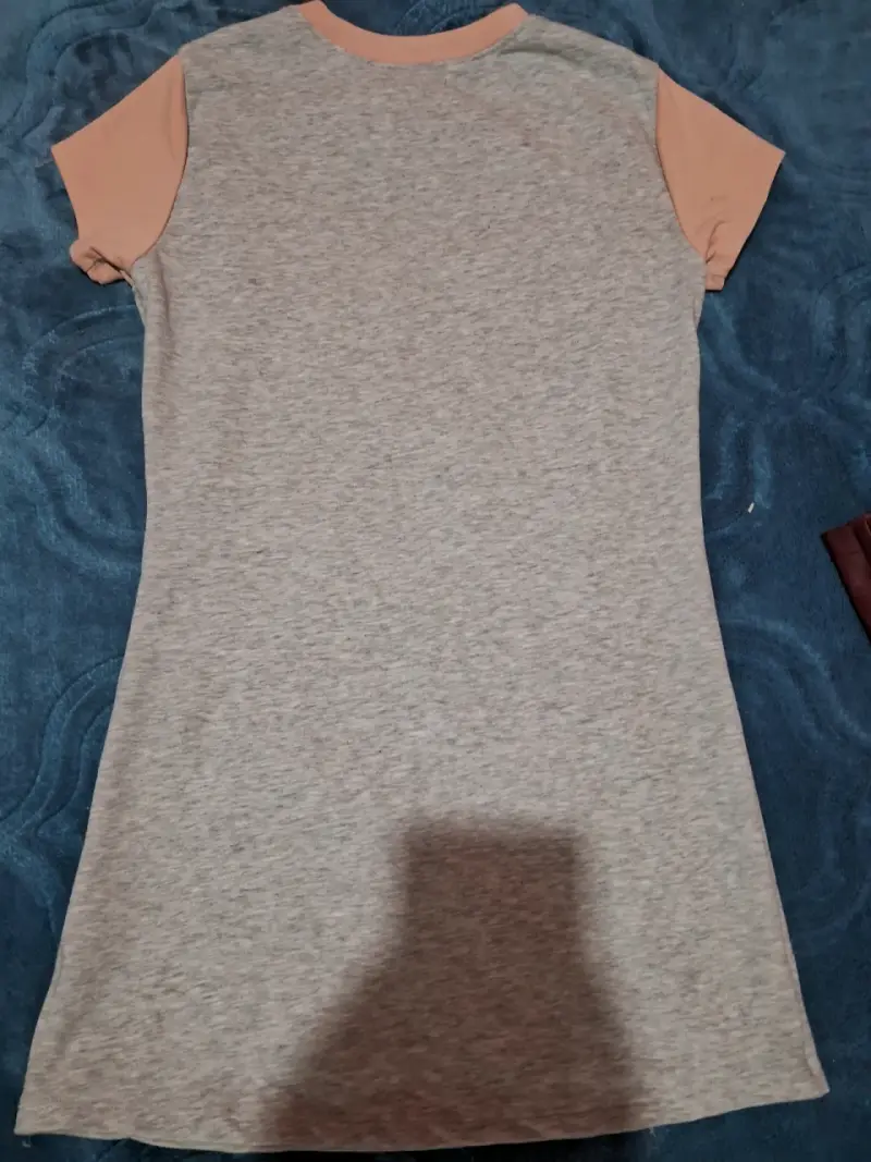 Vestido casual Guess gris y coral da para "M" - 2