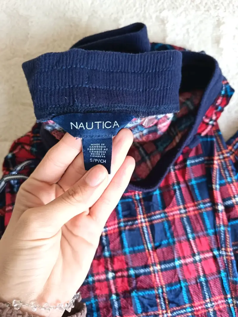 Pantalones pijama a cuadros Nautica para hombre - 2