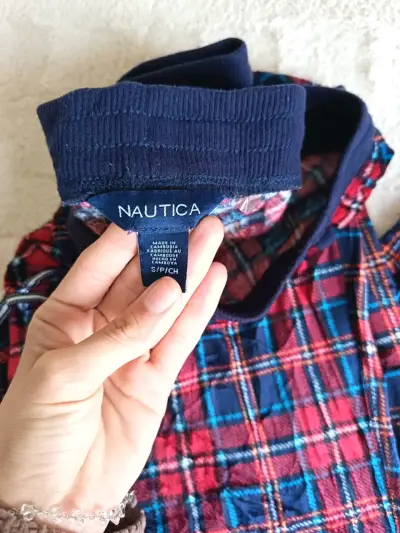 Pantalones pijama a cuadros Nautica para hombre - miniatura 2