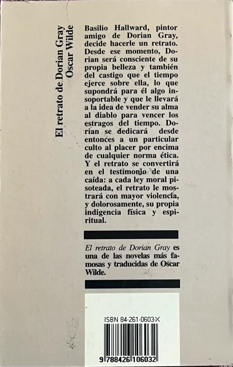 Libro El Retrato de Dorian Gray de Oscar Wilde - 2