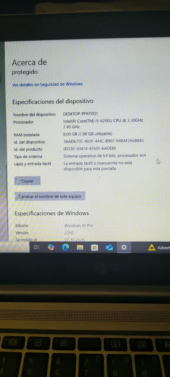Notebook HP elitebook 1080 Intel Core i5 8GB RAM - 2