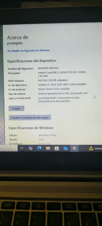 Notebook HP elitebook 1080 Intel Core i5 8GB RAM - miniatura 2