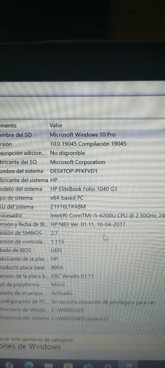 Notebook HP elitebook 1080 Intel Core i5 8GB RAM - 6