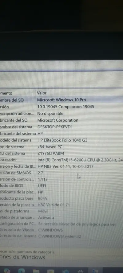 Notebook HP elitebook 1080 Intel Core i5 8GB RAM - miniatura 6