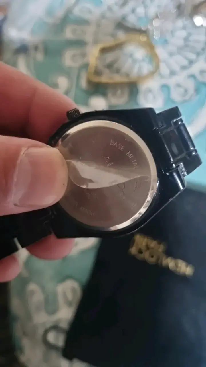 Reloj de pulsera negro con cristales Aldo - 2