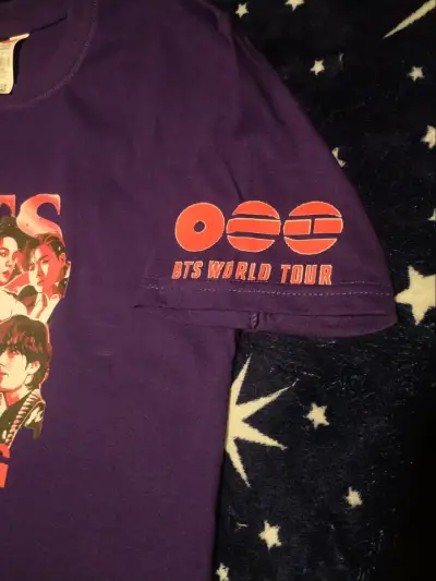 Polera morada BTS World Tour Arirang - miniatura 2