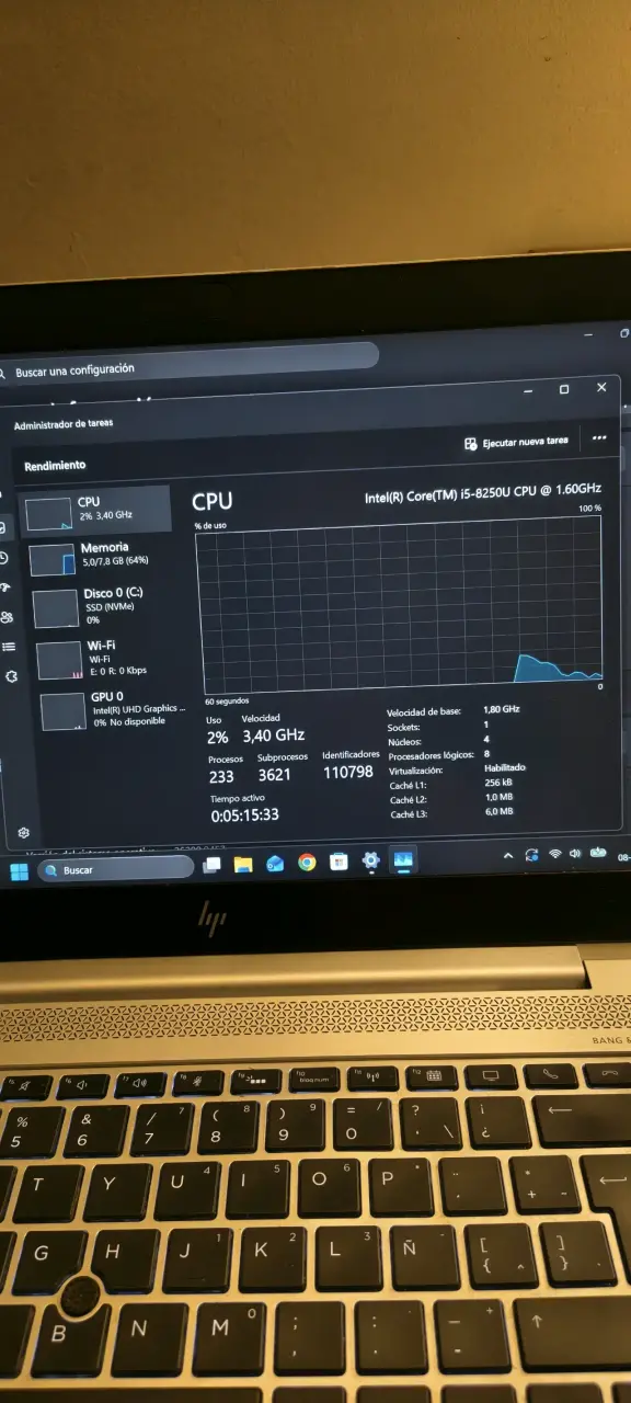Notebook HP elitebook 840g5 - 3
