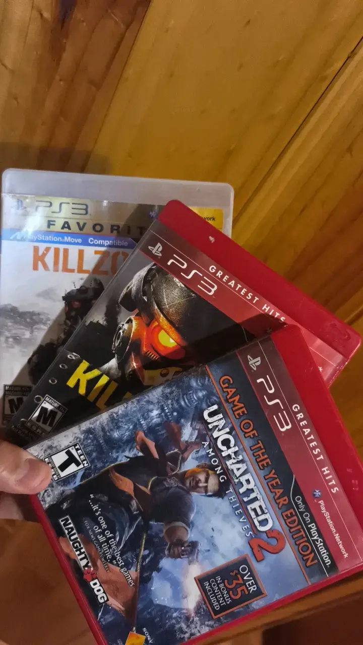Juegos PS3 Killzone 2 3 y Uncharted 2