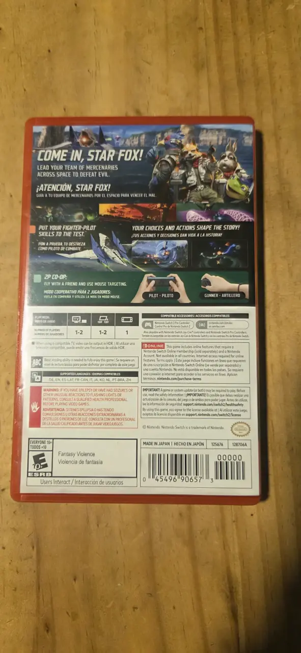 Starfox Nintendo Switch 2 - 2