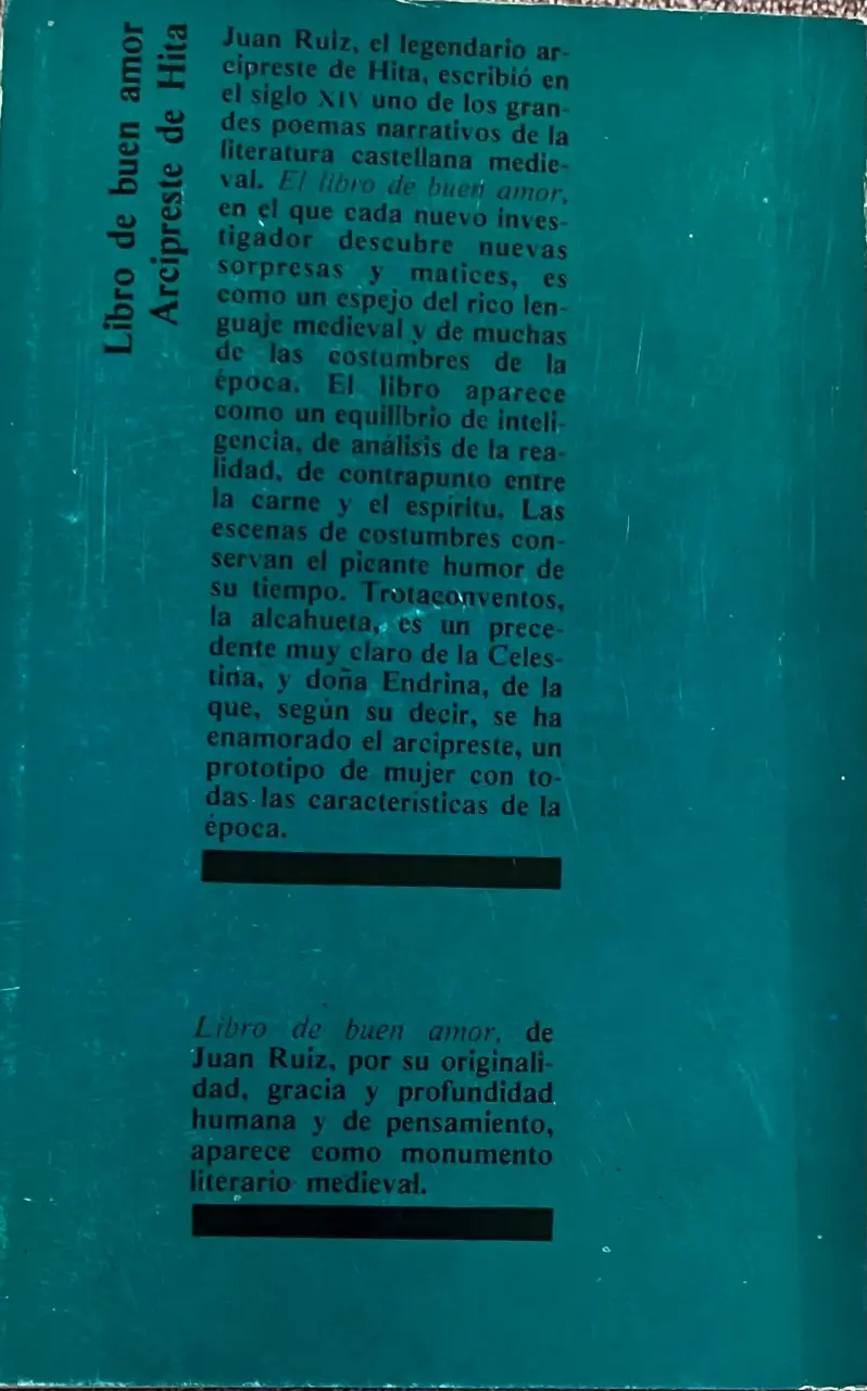 Libro de Buen Amor de Arcipreste de Hita - 2