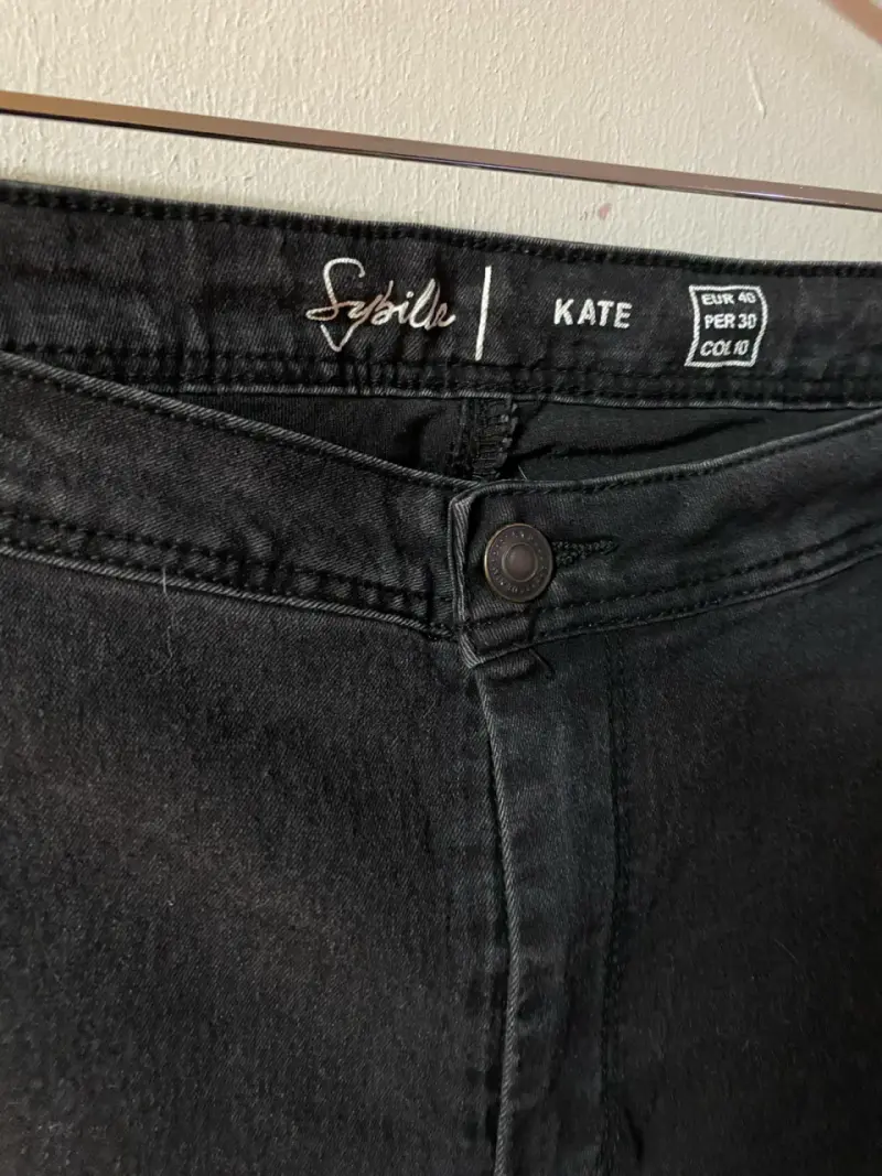 Jeans negros mujer Sybilla Kate - 3