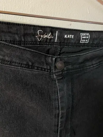 Jeans negros mujer Sybilla Kate - miniatura 3