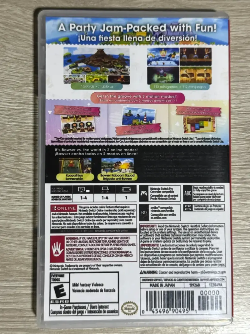 Juego Nintendo Switch Super Mario Party Jamboree - 2