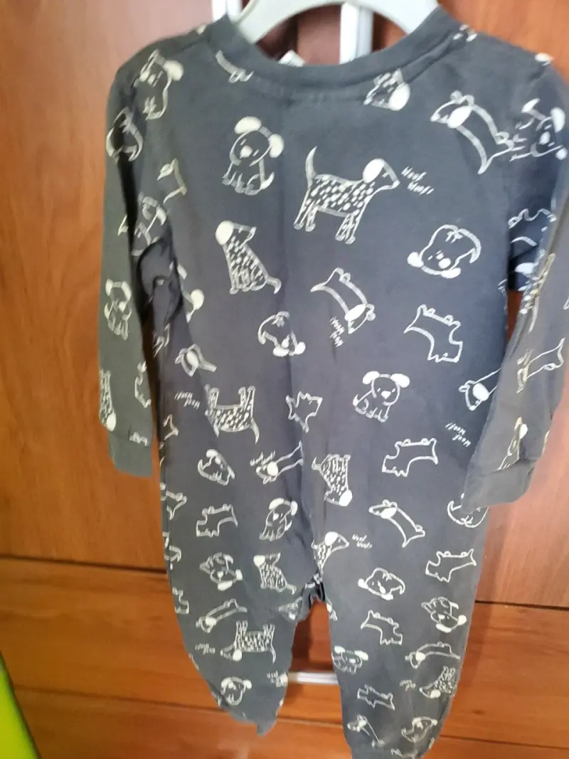 Pijama navideño para bebé con diseño de reno - 2