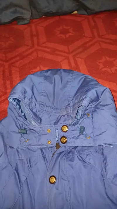 Chaqueta Parka Azul John Blair Gorro removible - miniatura 3