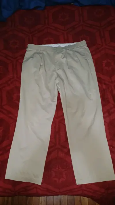 Pantalones rectos beige para hombre Dockers - miniatura 1