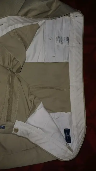 Pantalones rectos beige para hombre Dockers - miniatura 2