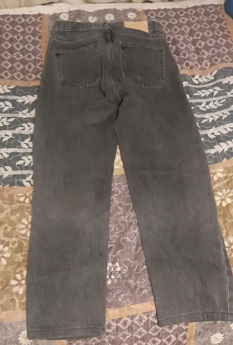 Jeans grises Zara talla 34 - 2
