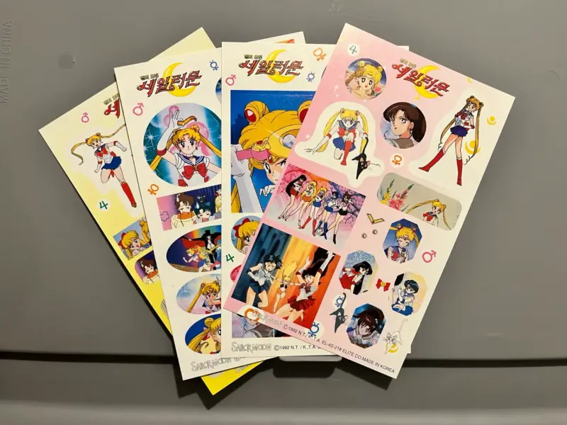 Set de Stickers de Sailor Moon Vintage - 1