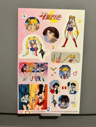 Set de Stickers de Sailor Moon Vintage - miniatura 2