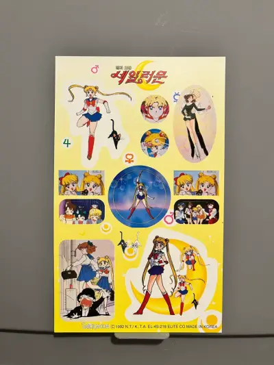 Set de Stickers de Sailor Moon Vintage - miniatura 3