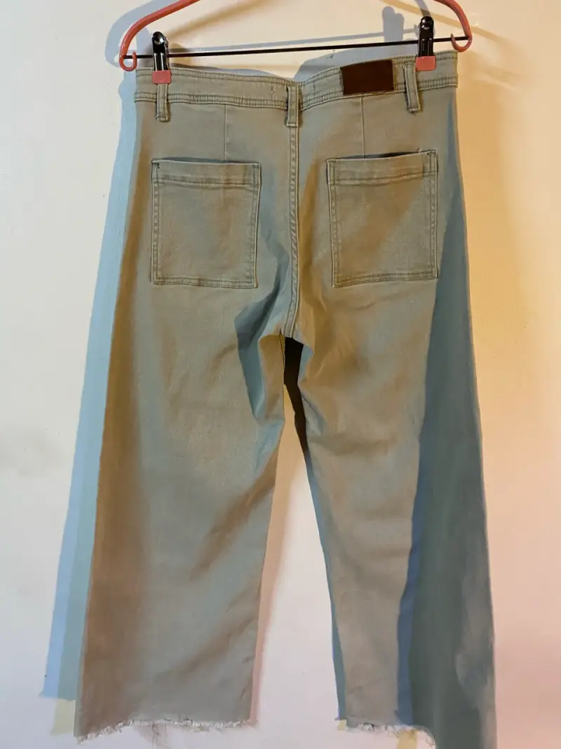 Jeans Alaniz gris claro verdoso - 2