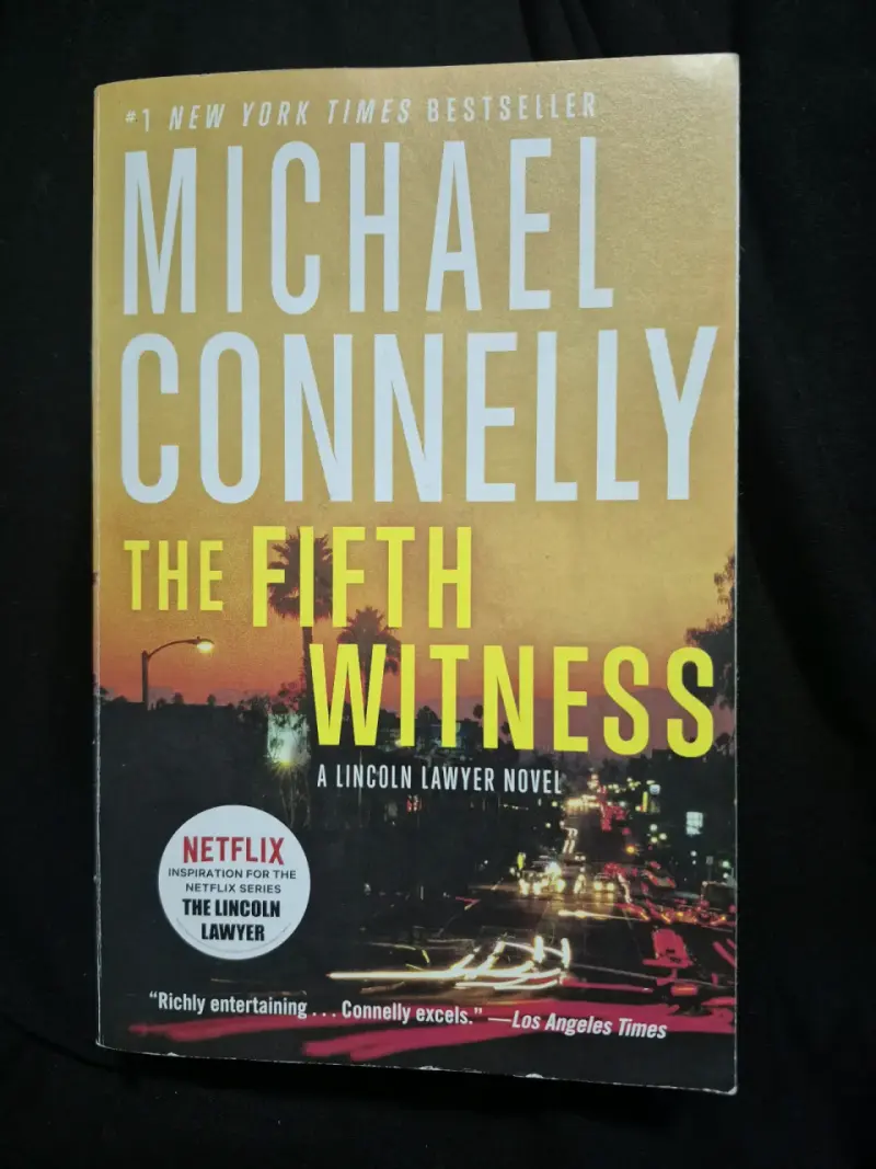 Libro 'The Fifth Witness' de Michael Connelly