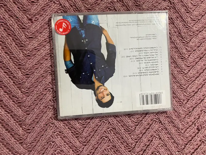 CD de música Chayanne Sincero - 3