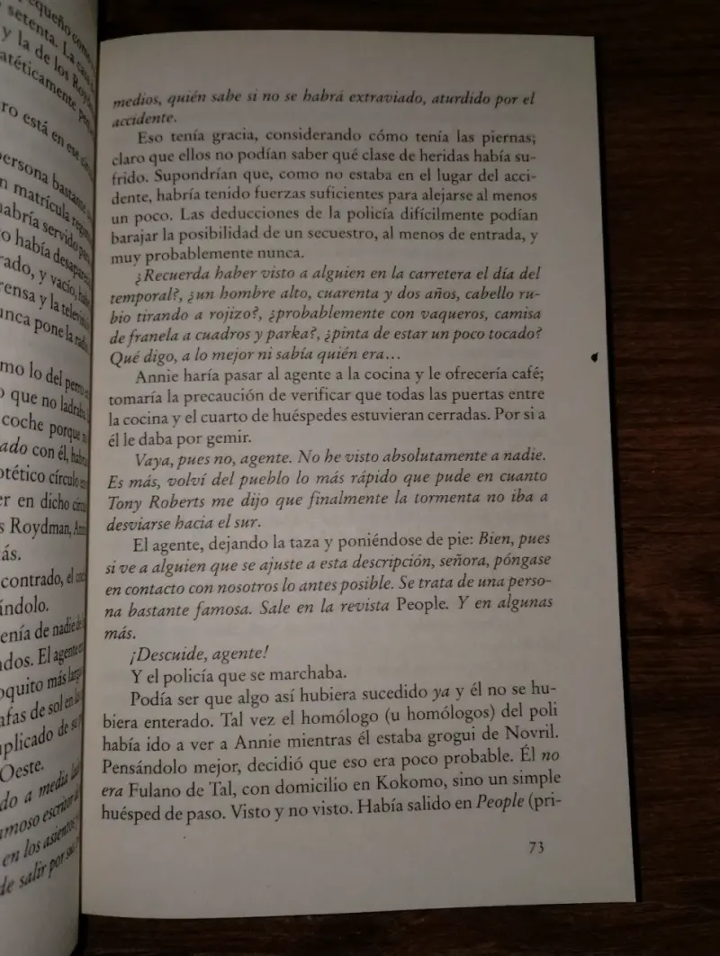 Libro 'Misery' de Stephen King en buen estado - 3