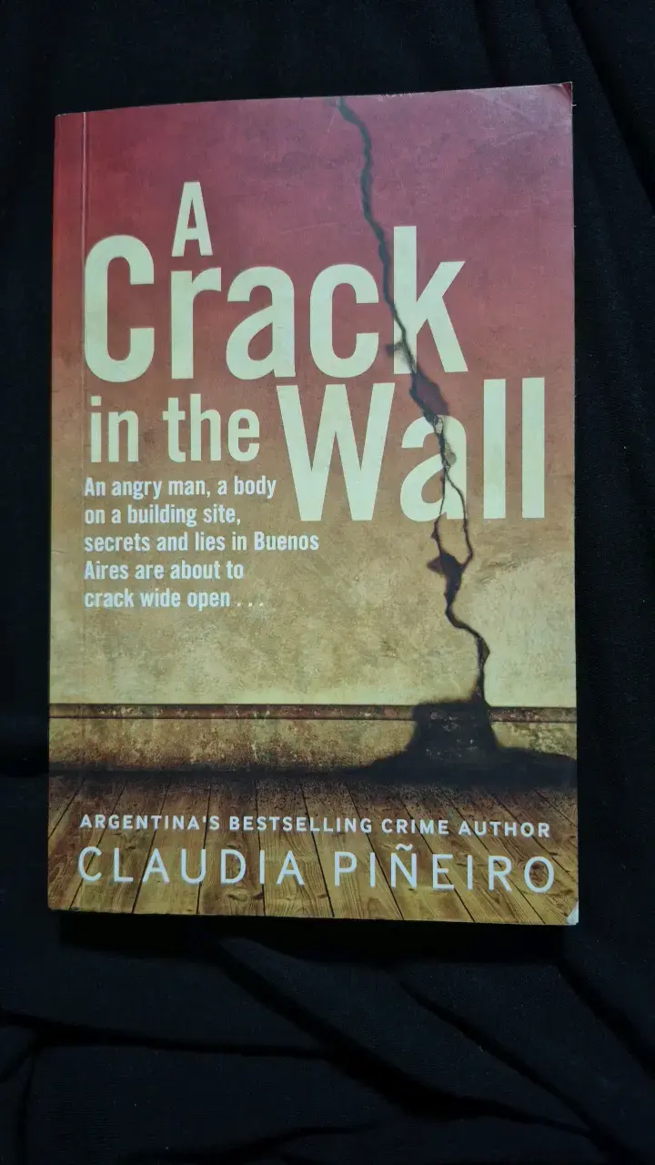 Libro 'A Crack in the Wall' de Claudia Piñeiro
