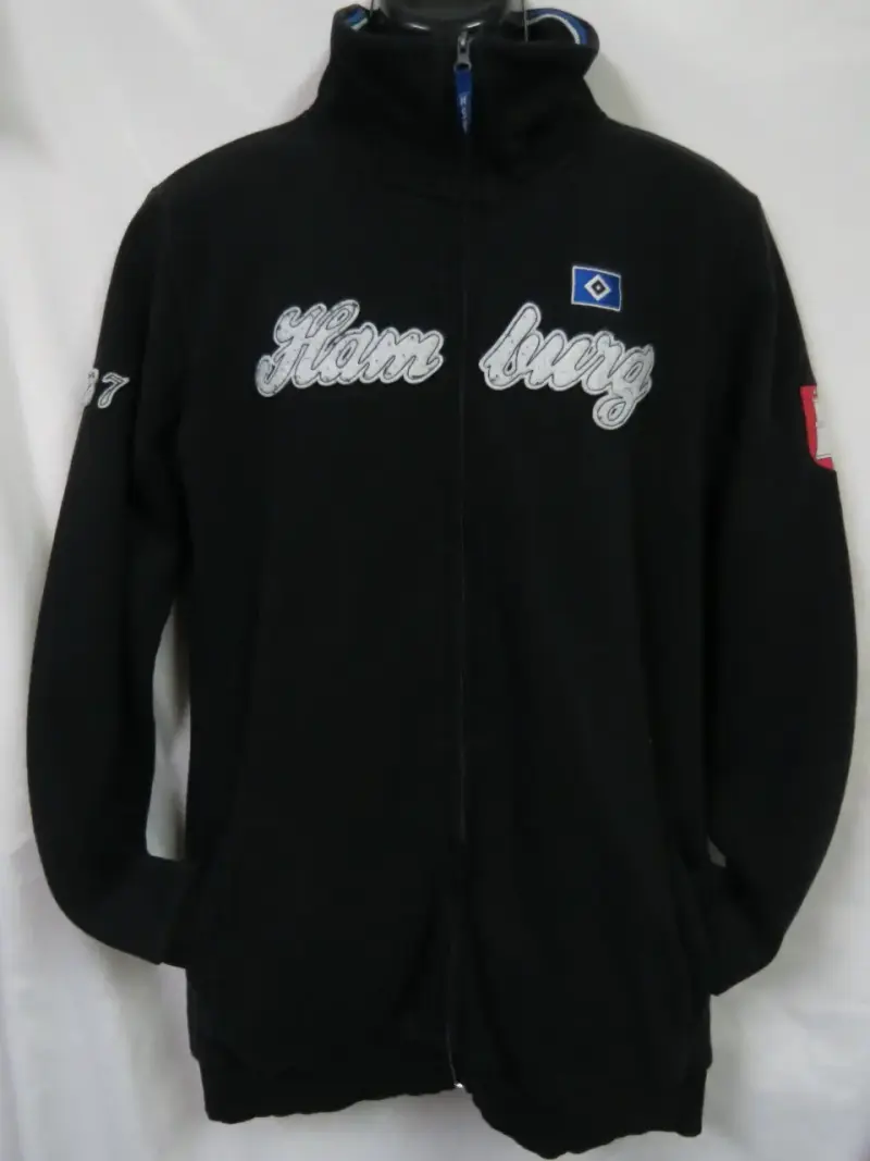 Chaqueta negra  fútbol Hamburgo Alemania talla L - 3