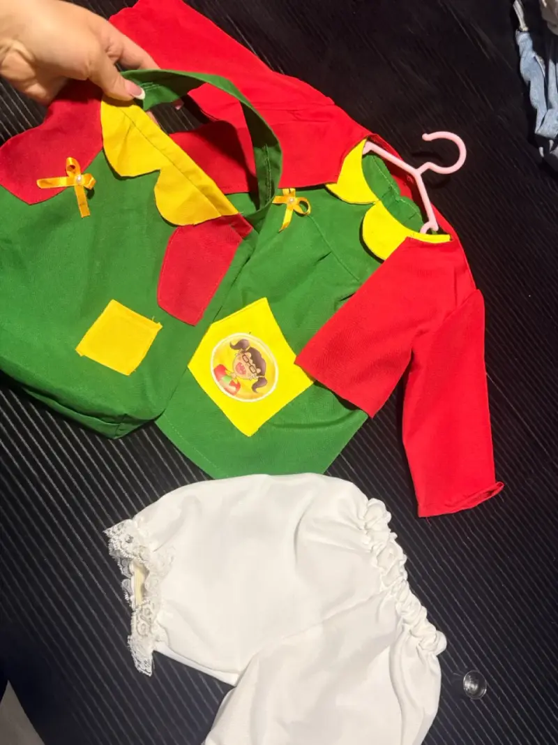 Disfraz de payaso infantil colorido