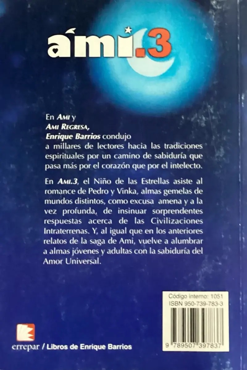 Libro 'Ami 3' de Enrique Barrios - 2