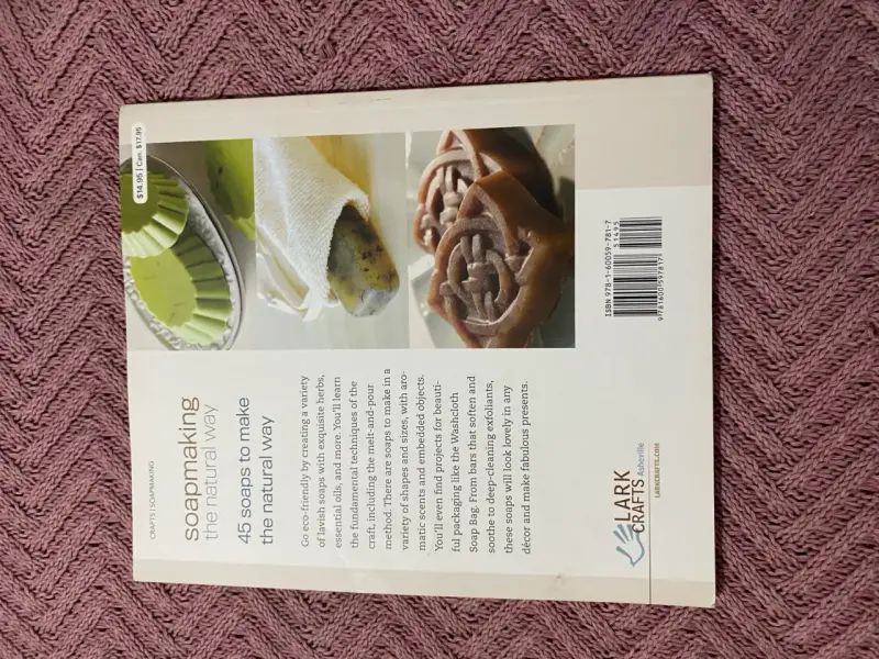 Libro Soapmaking The Natural Way para hacer jabones - 2