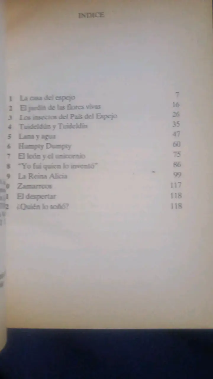 Libro Alicia Tras El Espejo de Lewis Carroll - 2
