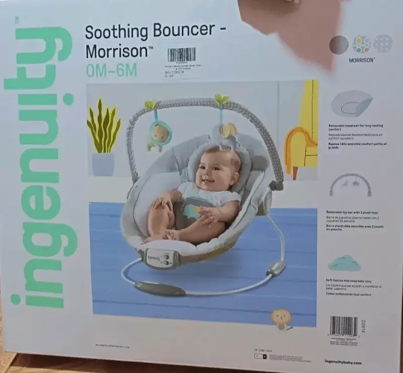 Silla mecedora para bebé Ingenuity Morrison