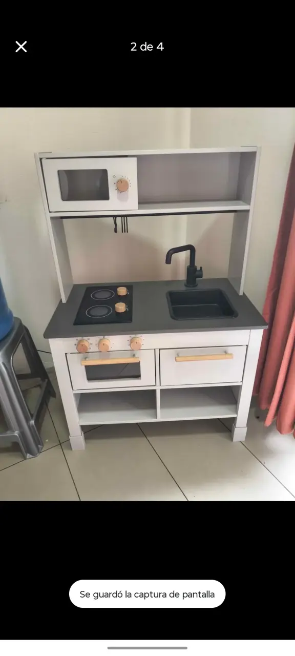 Cocina de juguete infantil de madera - 3