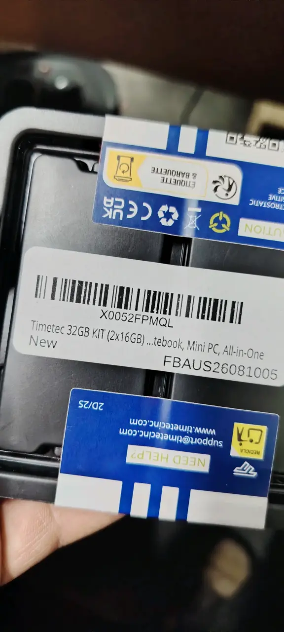 Kit de Memoria RAM Timetec 32GB DDR4 - 1