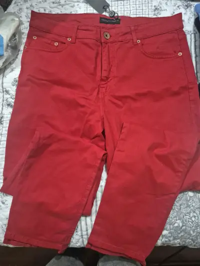 Pantalon nuevo de tela 44 - miniatura 1