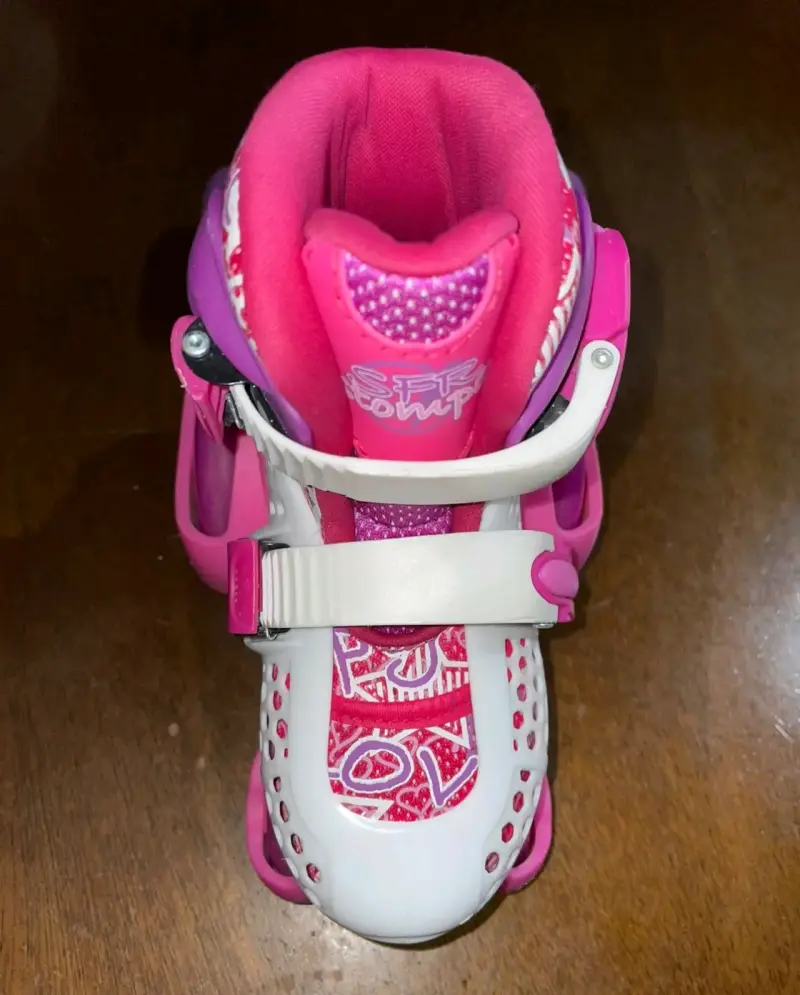 Patines rosas talla talla 23 a la 27. - 4