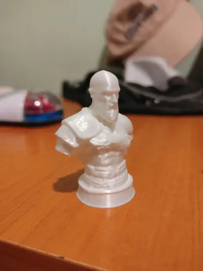 Busto Kratos God of War Impresion 3D miniatura - miniatura 1