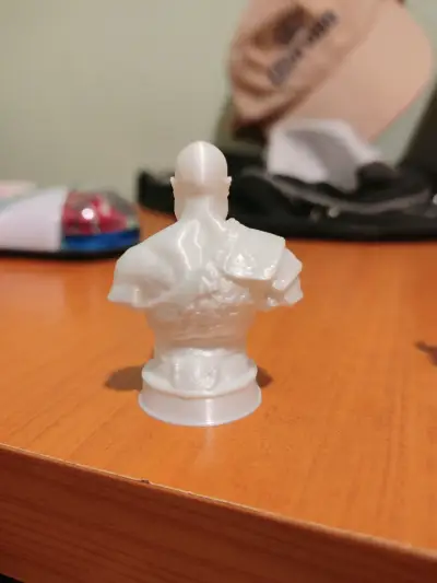 Busto Kratos God of War Impresion 3D miniatura - miniatura 3