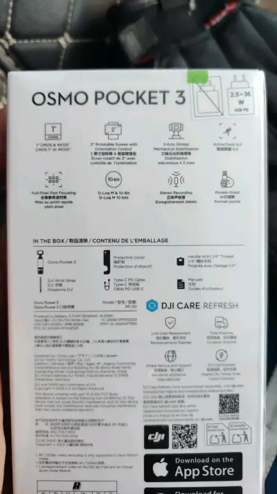 Cámara DJI Osmo Pocket 3 con Estabilizador - miniatura 2