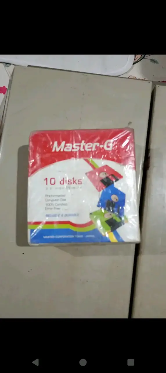 Paquete de 10 disquetes Master-G 3.5 pulgadas