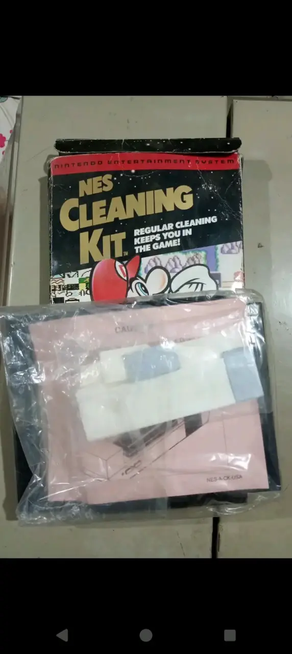 Kit de Limpieza NES Original Nintendo
